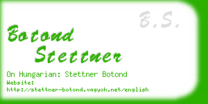 botond stettner business card